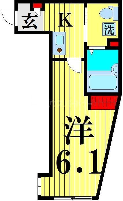 東京都葛飾区亀有４ 亀有駅 1K アパート 賃貸物件詳細