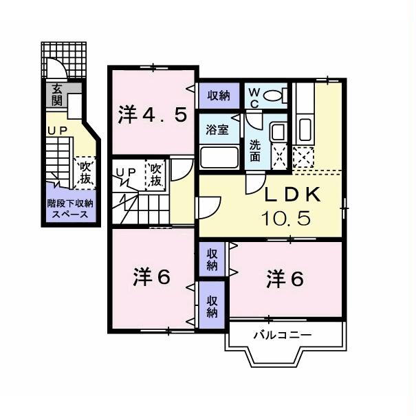 千葉県市原市ちはら台南４ ちはら台駅 3LDK アパート 賃貸物件詳細