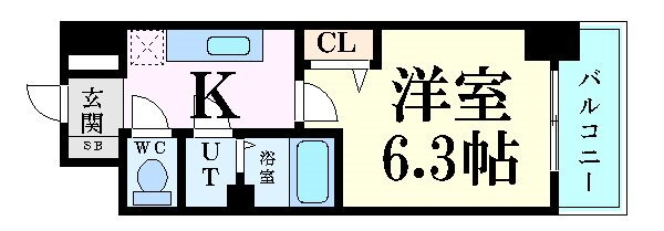 大阪府大阪市淀川区加島１ 加島駅 1K マンション 賃貸物件詳細