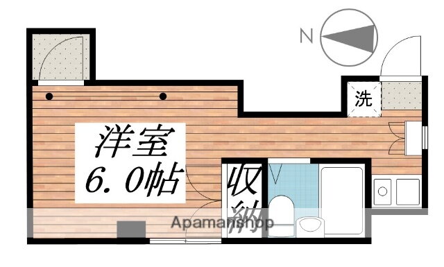 上田ハウス 3階 1K 賃貸物件詳細