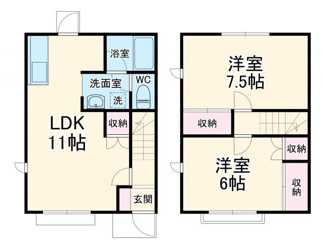 神奈川県藤沢市本鵠沼５ 藤沢駅 2LDK 一戸建て 賃貸物件詳細