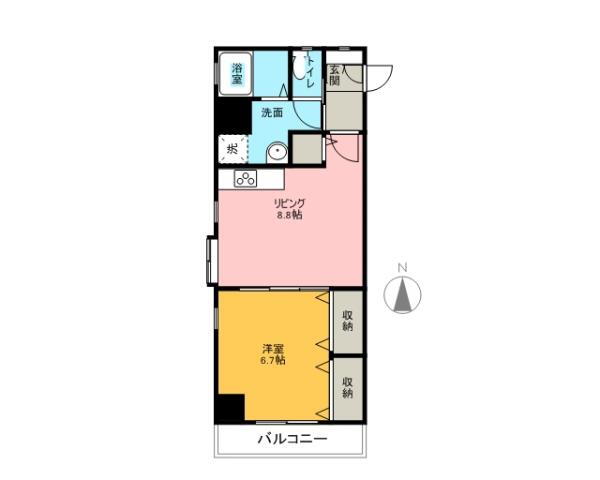 三重県四日市市堀木１ 近鉄四日市駅 1LDK マンション 賃貸物件詳細