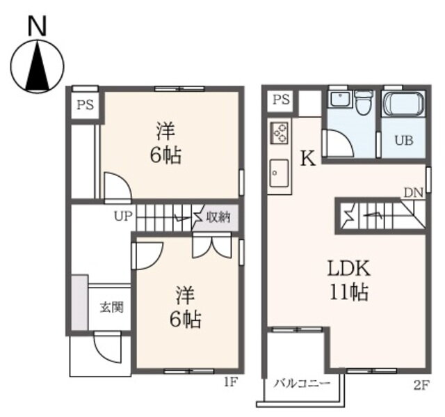 生田１６ホームズ 1階 2LDK 賃貸物件詳細