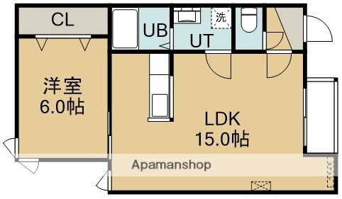 北海道函館市北浜町 五稜郭駅 1LDK アパート 賃貸物件詳細