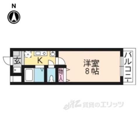 京都府宇治市広野町西裏 大久保駅 1K マンション 賃貸物件詳細