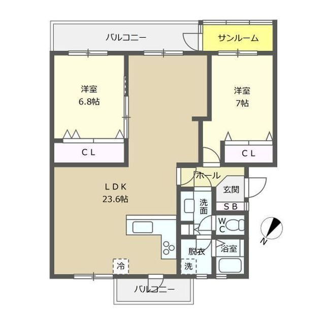 石川県金沢市緑が丘 2LDK マンション 賃貸物件詳細