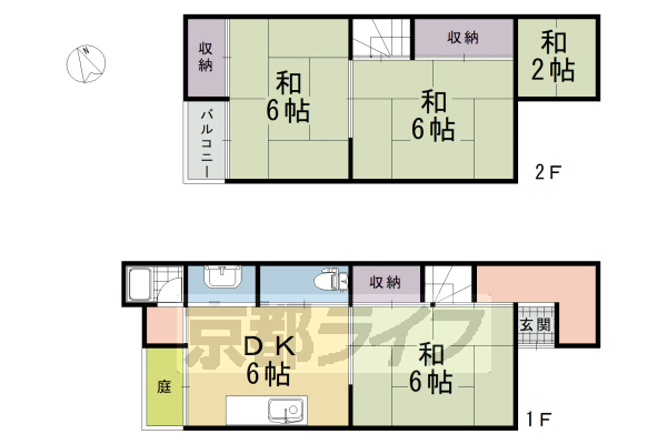 京都府京都市伏見区深草平田町 伏見稲荷駅 4DK 一戸建て 賃貸物件詳細