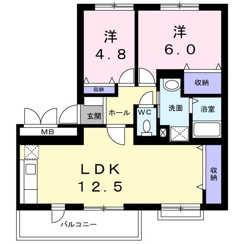 栃木県小山市大字間々田 間々田駅 2LDK マンション 賃貸物件詳細