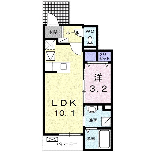 神奈川県南足柄市関本 大雄山駅 1LDK アパート 賃貸物件詳細