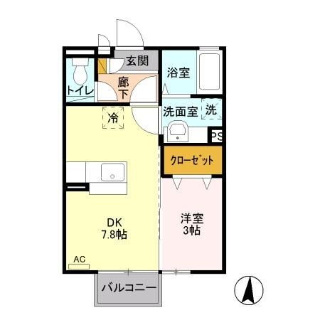 長野県長野市新諏訪１ 長野駅 1DK アパート 賃貸物件詳細