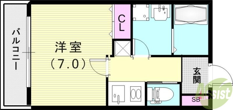 兵庫県神戸市北区藤原台北町７ 田尾寺駅 1K アパート 賃貸物件詳細