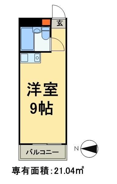 東京都台東区千束２ 入谷駅 ワンルーム マンション 賃貸物件詳細