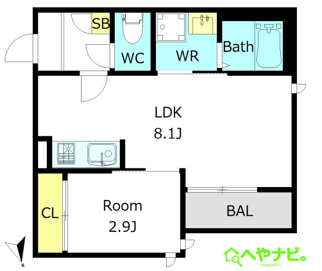 愛知県名古屋市南区元桜田町 桜駅 1LDK アパート 賃貸物件詳細