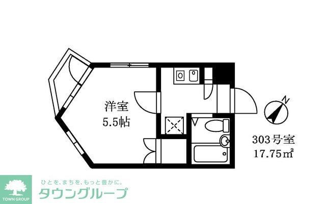 東京都品川区荏原３ 武蔵小山駅 1K マンション 賃貸物件詳細