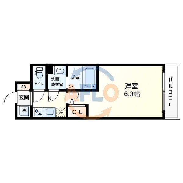 大阪府大阪市阿倍野区旭町１ 天王寺駅 1K マンション 賃貸物件詳細
