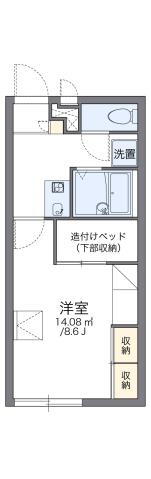 岡山県倉敷市上東 中庄駅 1K アパート 賃貸物件詳細