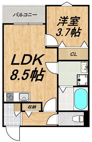 ＬＥＣＯＣＯＮ中村 3階 1LDK 賃貸物件詳細