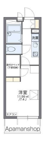 レオパレスカーサ桜井町 1階 1K 賃貸物件詳細