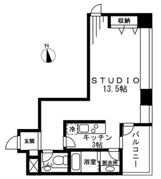 東京都港区三田１ 麻布十番駅 ワンルーム マンション 賃貸物件詳細