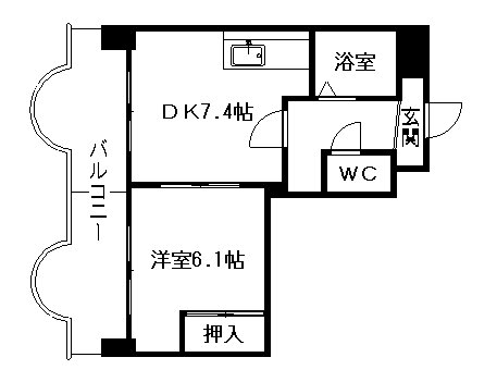 北海道札幌市中央区南四条東５ バスセンター前駅 1DK マンション 賃貸物件詳細