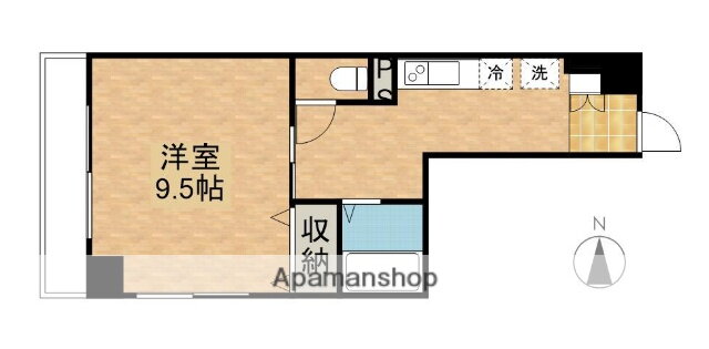 岡山県岡山市北区富田町２ 岡山駅 1K マンション 賃貸物件詳細