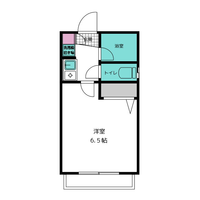 コーポ森田 1階 1K 賃貸物件詳細