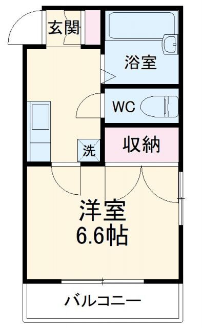 カーサ・コムフォート 3階 1K 賃貸物件詳細