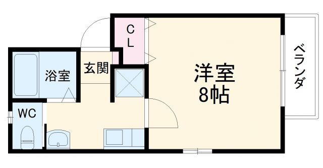 愛知県名古屋市北区安井４ 上飯田駅 1K アパート 賃貸物件詳細