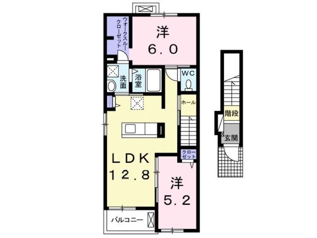 茨城県つくば市要元南口の堀 つくば駅 2LDK アパート 賃貸物件詳細