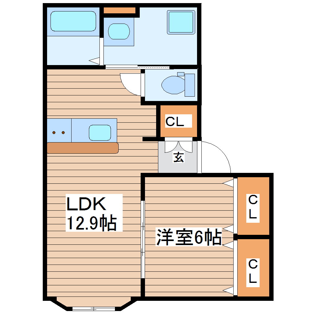 宮城県仙台市太白区八木山南４ 八木山動物公園駅 1LDK アパート 賃貸物件詳細