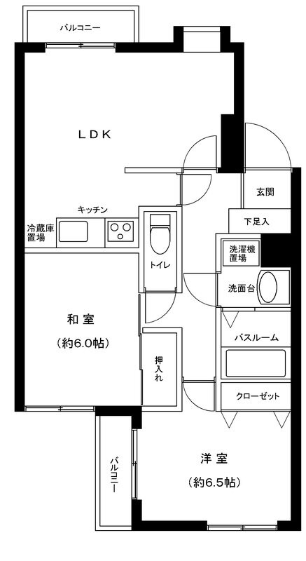 ジェミネス 2階 2LDK 賃貸物件詳細