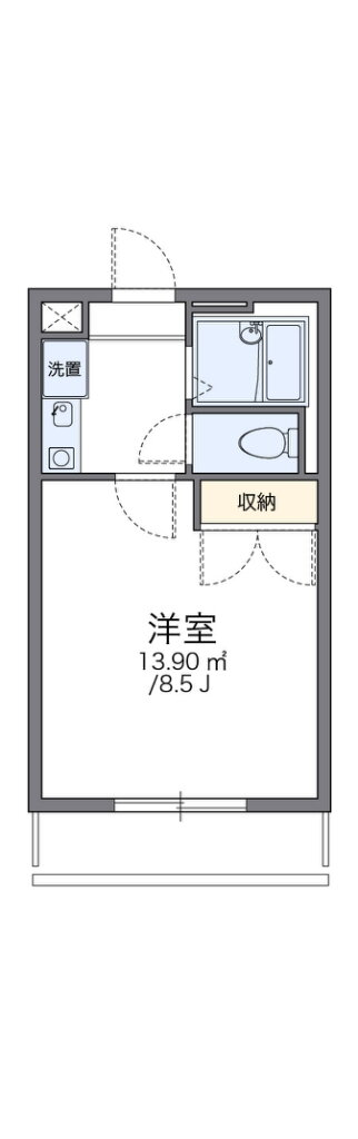 愛知県みよし市園原３ 赤池駅 1K アパート 賃貸物件詳細