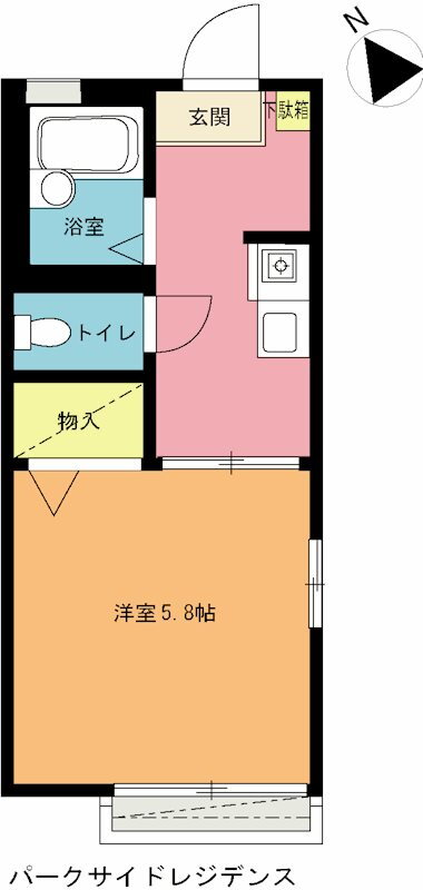 埼玉県上尾市川１ 上尾駅 1K アパート 賃貸物件詳細