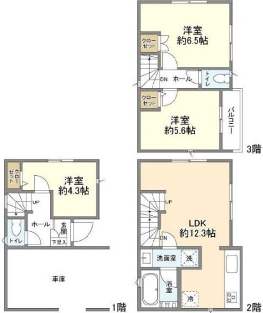 埼玉県川口市仲町 西川口駅 3LDK 一戸建て 賃貸物件詳細