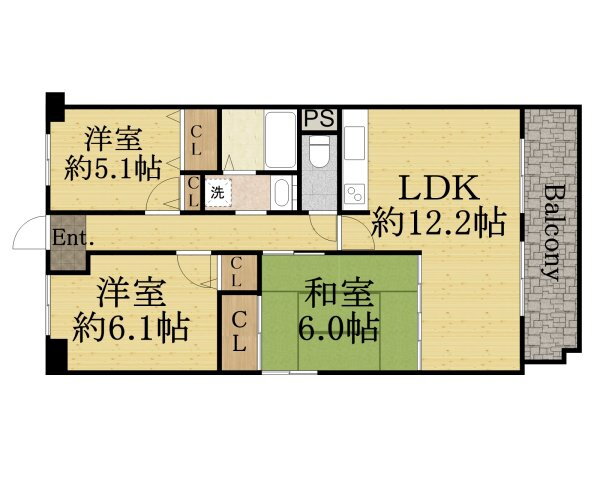 兵庫県宝塚市川面５ 宝塚駅 3LDK マンション 賃貸物件詳細