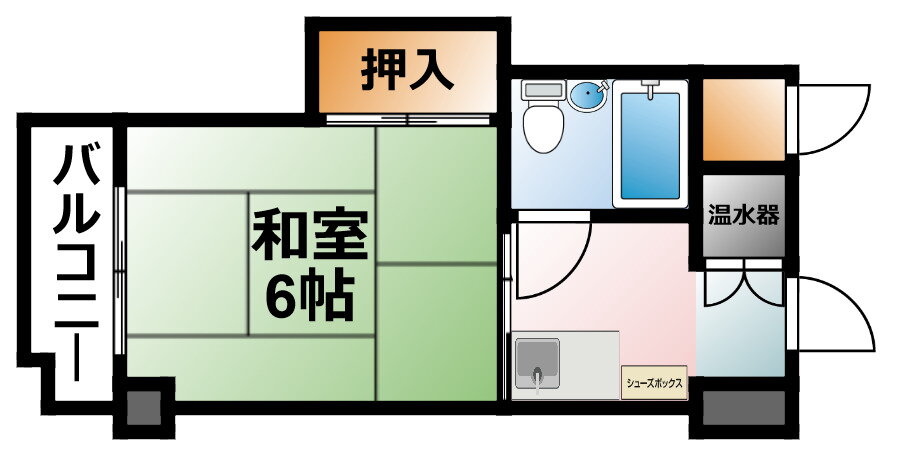千葉県長生郡白子町剃金 八積駅 1K マンション 賃貸物件詳細