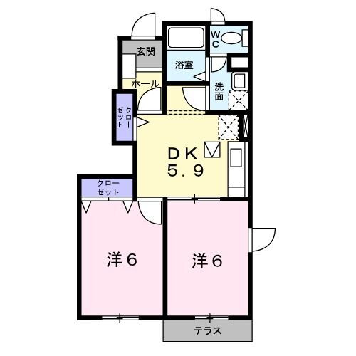奈良県桜井市大字東新堂 大福駅 2DK アパート 賃貸物件詳細