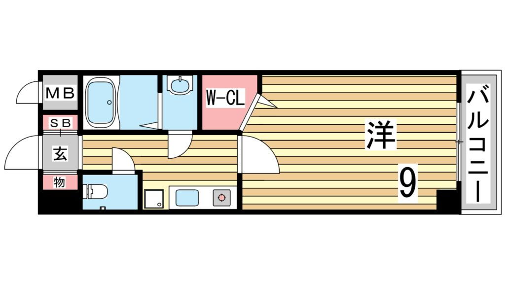 兵庫県神戸市兵庫区駅南通２ 兵庫駅 1K マンション 賃貸物件詳細