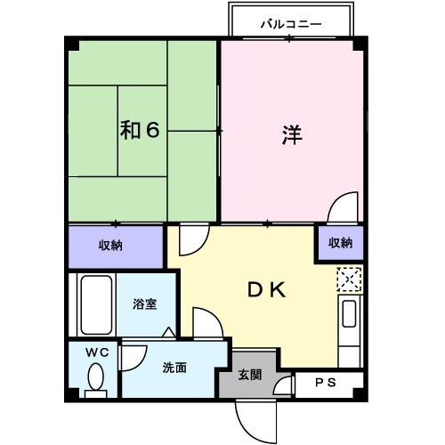 石川県小松市不動島町 小松駅 2DK アパート 賃貸物件詳細