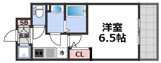 大阪府大阪市東成区東小橋３ 鶴橋駅 1K マンション 賃貸物件詳細