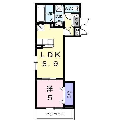 兵庫県明石市野々上１ 西明石駅 1LDK アパート 賃貸物件詳細