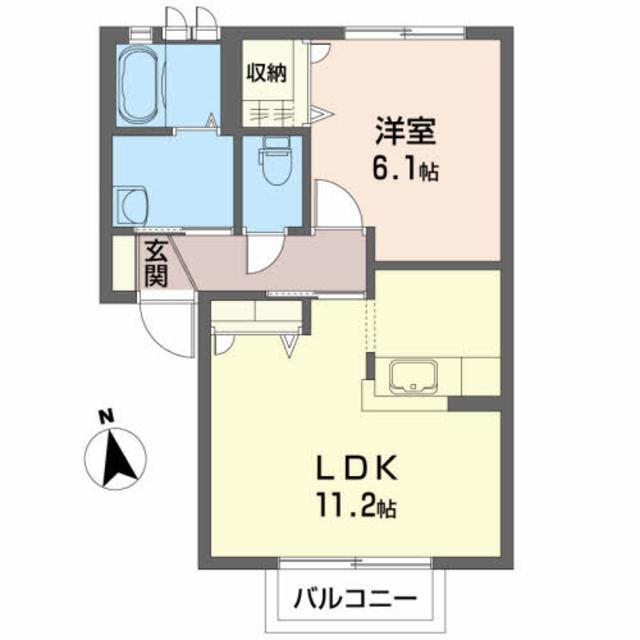 ラシェール 1階 1LDK 賃貸物件詳細