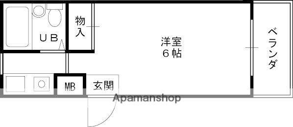 兵庫県西宮市分銅町 さくら夙川駅 ワンルーム マンション 賃貸物件詳細