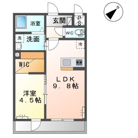 茨城県土浦市乙戸南１ 荒川沖駅 1LDK アパート 賃貸物件詳細