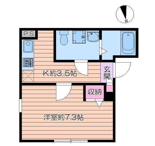 東京都台東区今戸２ 浅草駅 1K マンション 賃貸物件詳細