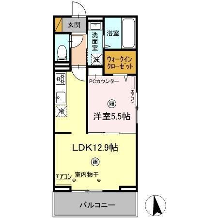 千葉県柏市正連寺 柏の葉キャンパス駅 1LDK アパート 賃貸物件詳細