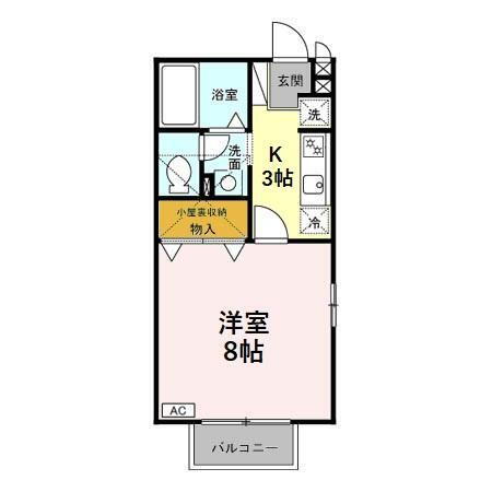 埼玉県富士見市羽沢２ 鶴瀬駅 1K アパート 賃貸物件詳細