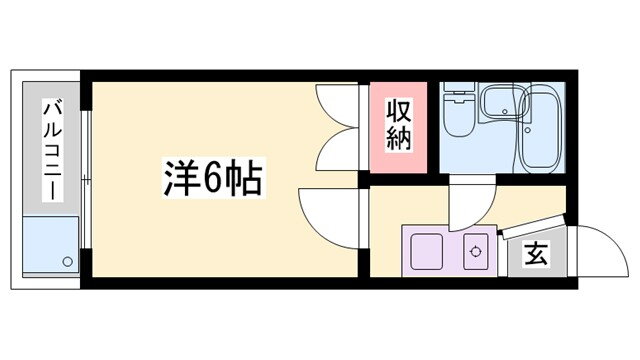 兵庫県加東市山国 社町駅 1K アパート 賃貸物件詳細