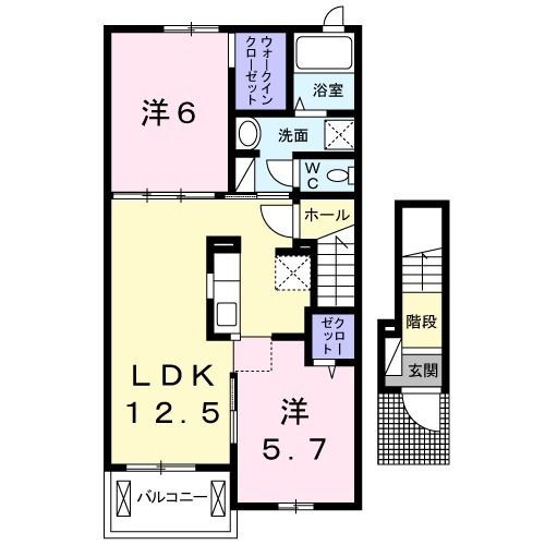 千葉県君津市郡１ 君津駅 2LDK アパート 賃貸物件詳細