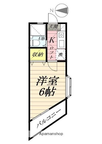 神奈川県藤沢市亀井野１ 六会日大前駅 1K アパート 賃貸物件詳細